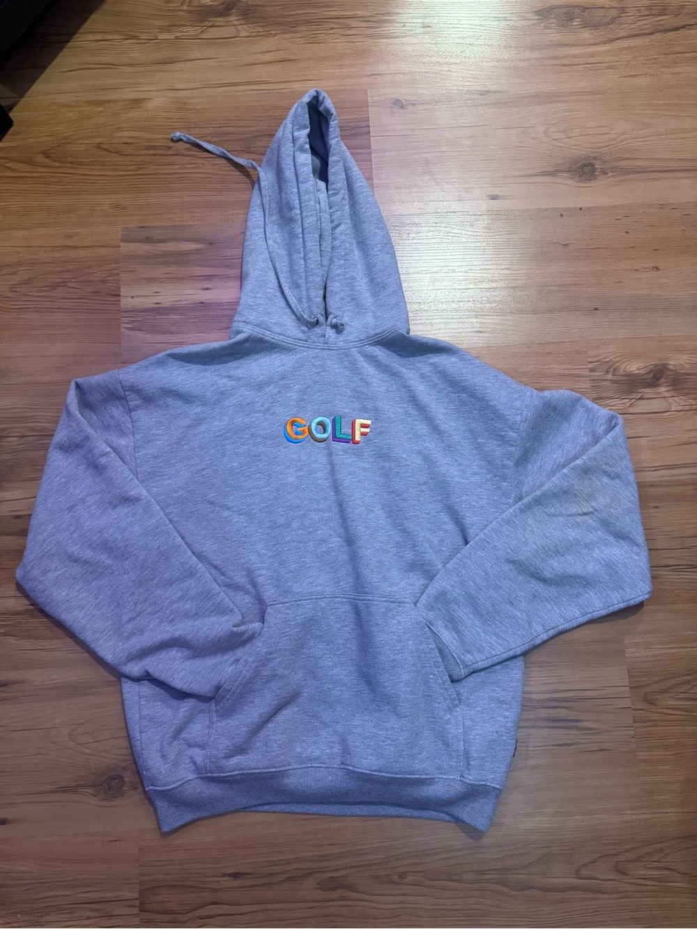 Golf Wang Gray Hoodie with GOLF Embroidery